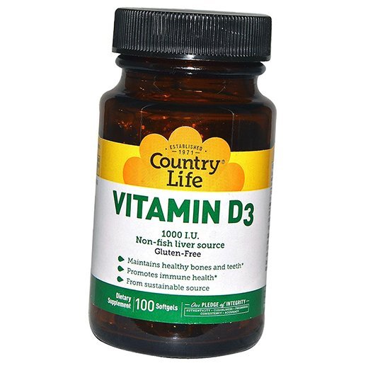 ³ Vitamin D3 1000 Country Life 100 (36124049)