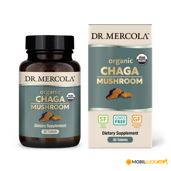 ³   Dr. Mercola Organic Chaga Mushroom 30 