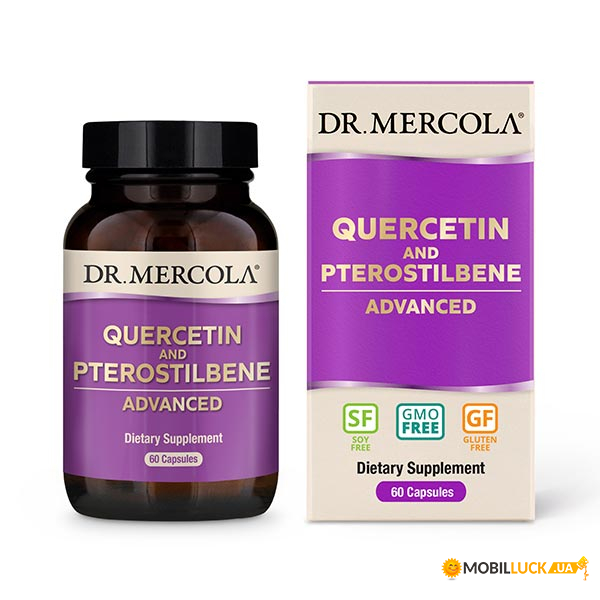 ³   Dr. Mercola Quercetin And Pterostilbene Advanced 60 