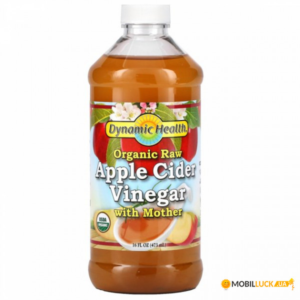     Dynamic Health Laboratories (Apple Cider Vinegar with Mother) 473 