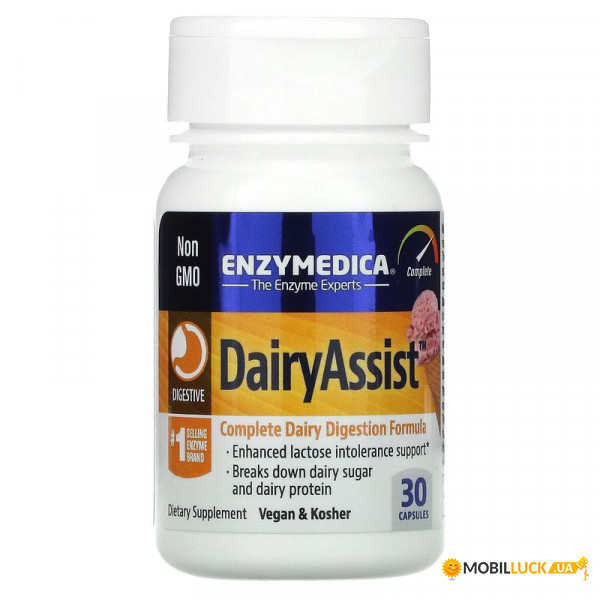 ³   Enzymedica Dairy Assist 30 