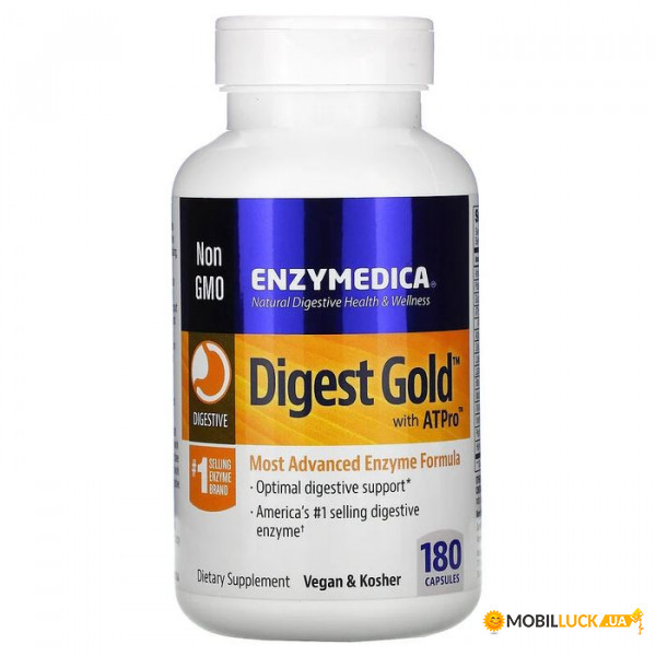    Enzymedica Digest Gold 180  