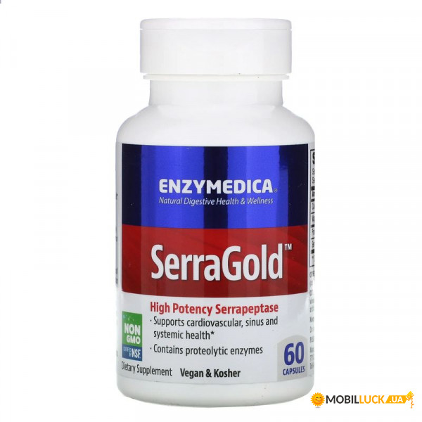 ³   Enzymedica Serra Gold 60 