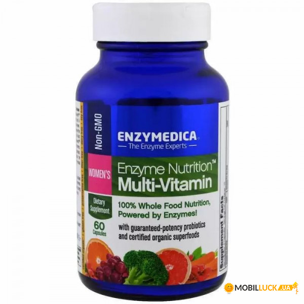 ³   Enzymedica Womens Enzyme Nutrition Multi-Vitamin 60 