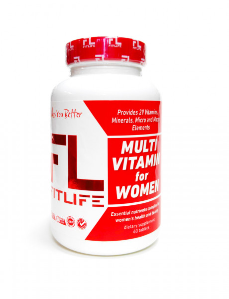  FitLife Multivitamin for Women 60 