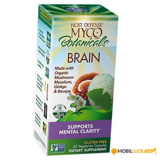  Fungi Perfecti MycoBotanicals Brain 60  (71441002)