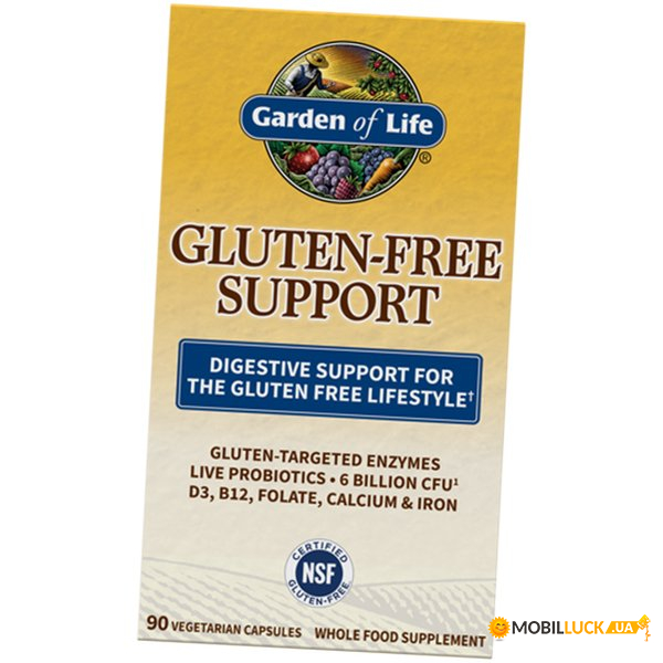     Garden of Life Gluten-Free Support 90 (69473015)