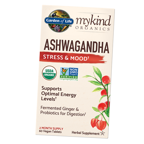  Garden of Life Mykind Organics Ashwagandha 60 (71473002)