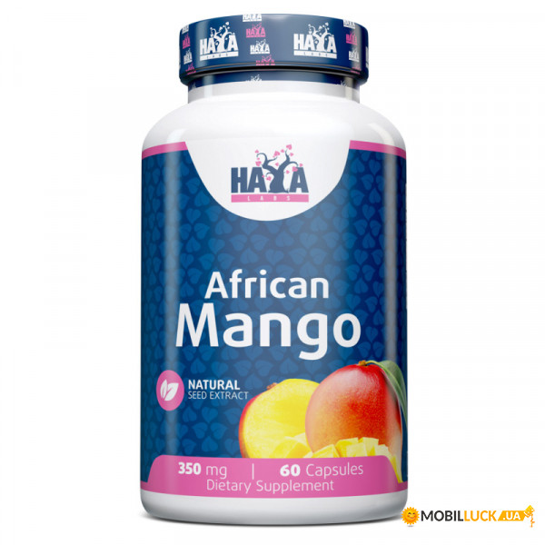  Haya Labs African Mango 350 mg 60  