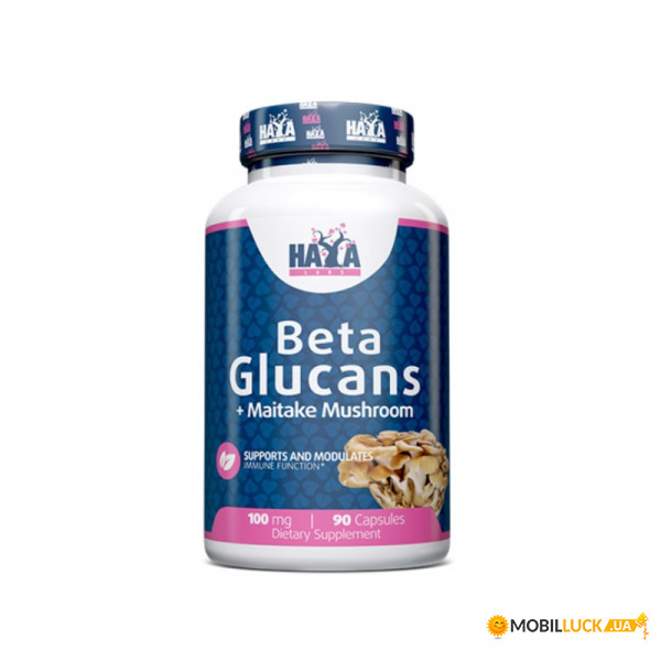  Haya Labs Beta Glucans 100 mg 90  