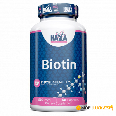 ³ Haya Labs Biotin 500 mcg 60  