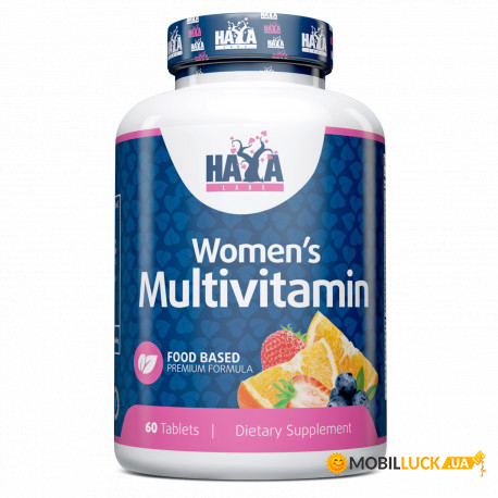  Haya Labs Food Based Womens Multi 60  