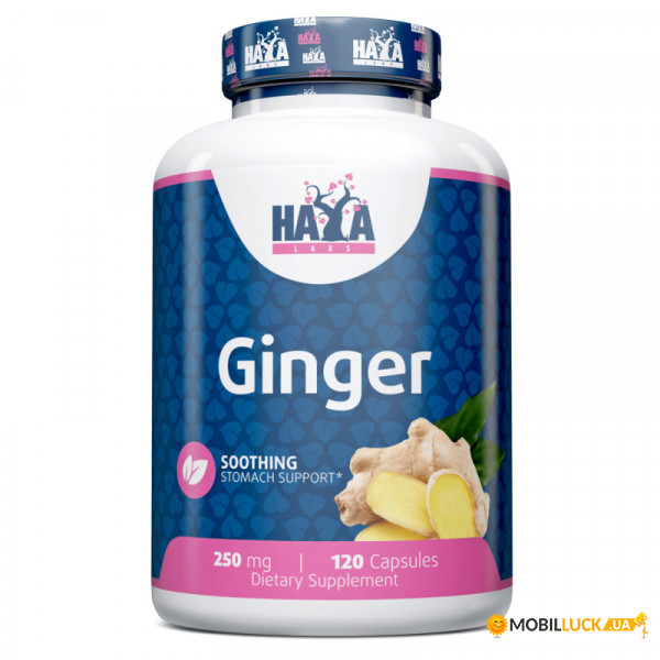 ³ Haya Labs Ginger 250 mg 120 