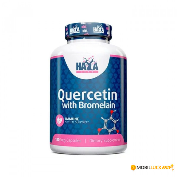 ³ Haya Labs Quercetin with Bromelain 120  