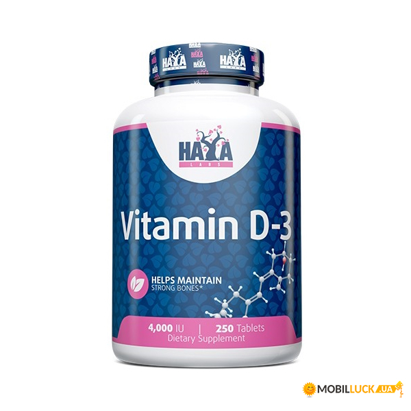  Haya Labs Vitamin D3 4000 IU 250  