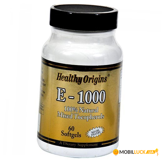 ³ Healthy Origins Vitamin E-1000 60  (36354041)