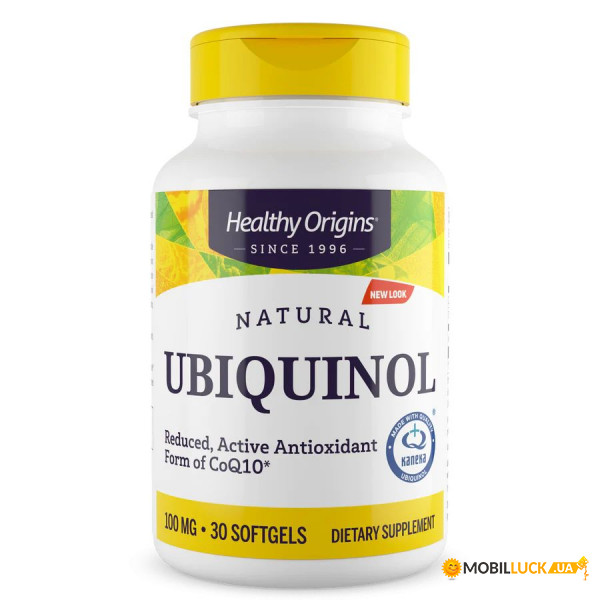  Healthy Origins Ubiquinol 100 mg 30  