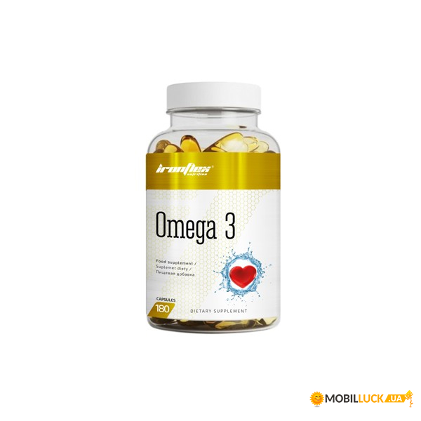 ³ IronFlex Omega 3, 180 