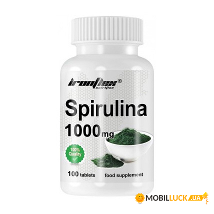  IronFlex Spirulina 1000 mg 100 tabs