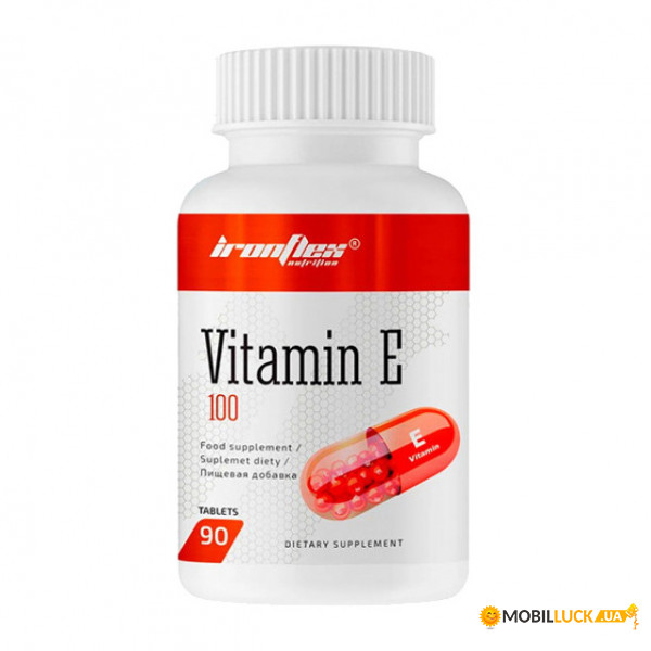  IronFlex Vitamin E 90 tabs