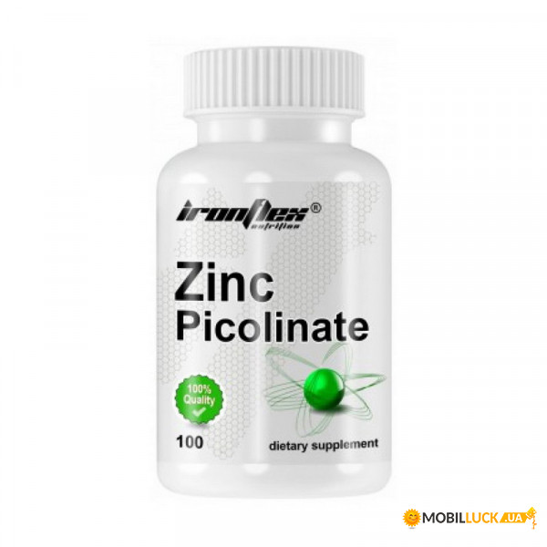  IronFlex Zinc Picolinate 100 tabs