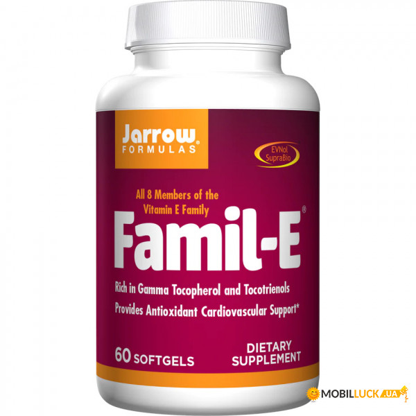 ³ Jarrow Formulas Famil-E 60 