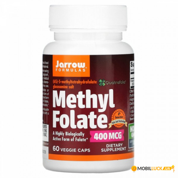  Jarrow Formulas (Methyl Folate) 400  60  