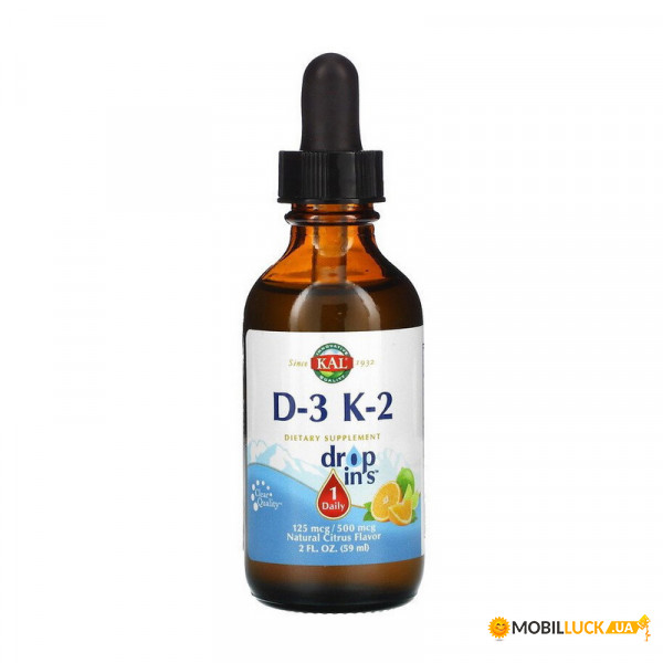  KAL D-3 K-2 59 ml natural citrus