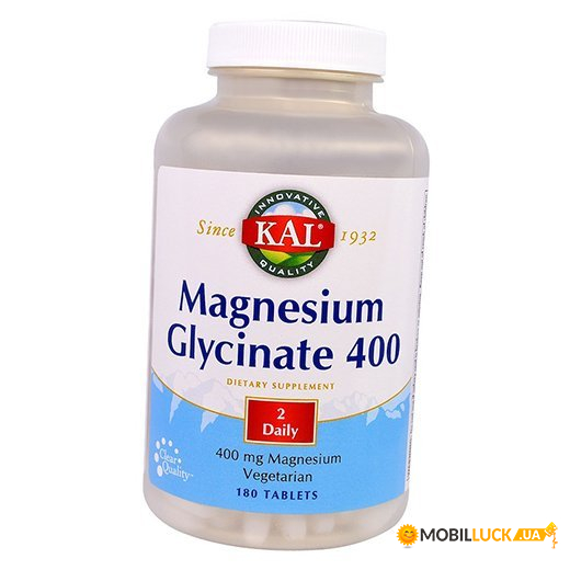  KAL Magnesium Glycinate 400 180  (36424006)