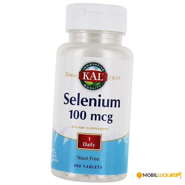   KAL Selenium Yeast Free 100 100 (36424028)