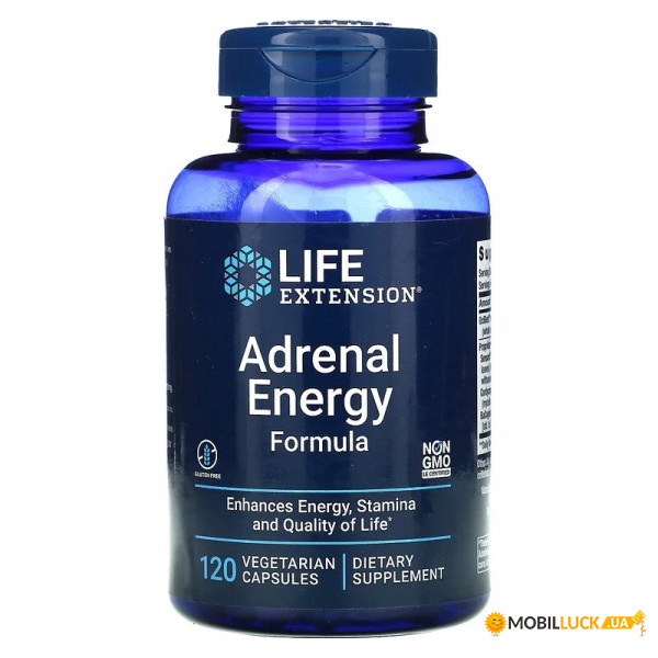  Life Extension Adrenal Energy Formula 120  