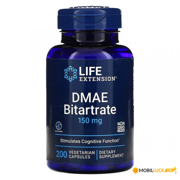    Life Extension DMAE Bitartrate 150 mg 200  