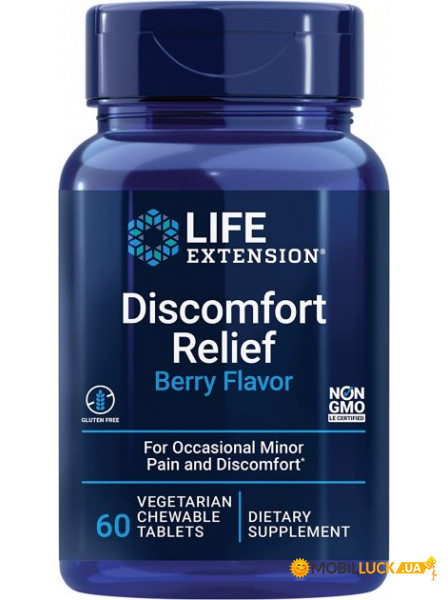  Life Extension Discomfort Relief 60  