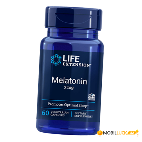  Life Extension Melatonin 3 Caps 60  (72346003)