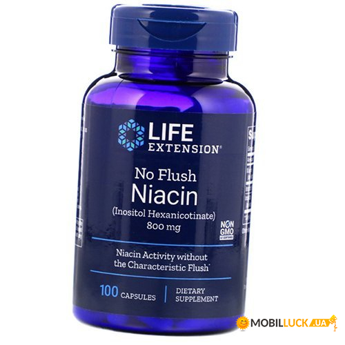  Life Extension No Flush Niacin 100  (36346061)