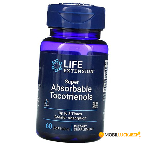      Life Extension Super Absorbable Tocotrienols 60 (36346072)