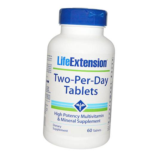  Life Extension Two-Per-Day Tablets 60  (36346001)