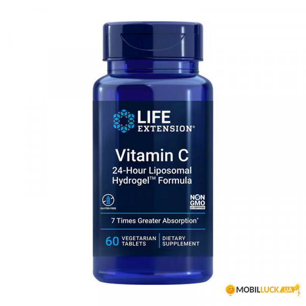  Life Extension Vitamin C 60 veg tabs