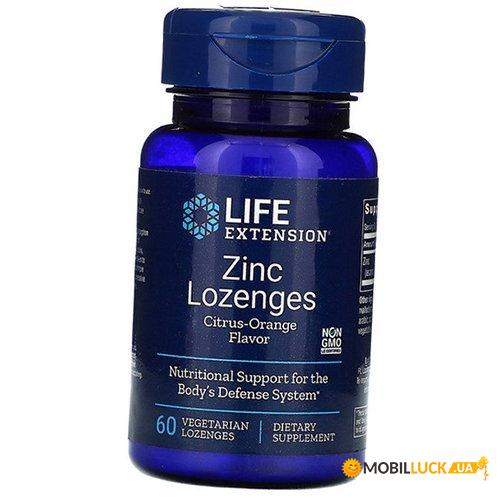 ³ Life Extension Zinc Lozenges 60 (36346065)