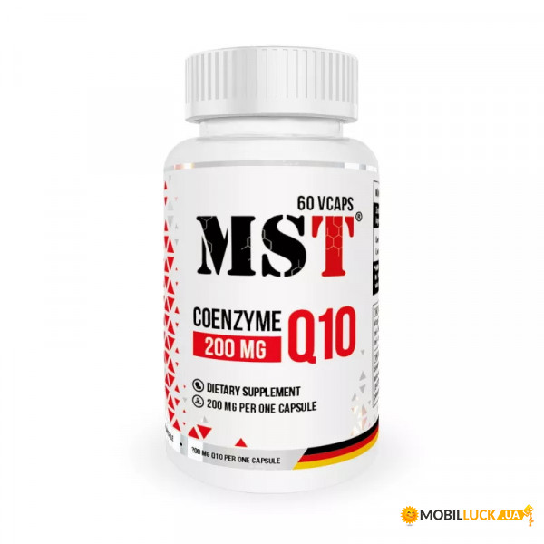    MST Nutrition Coenzyme Q10 200 mg 60  