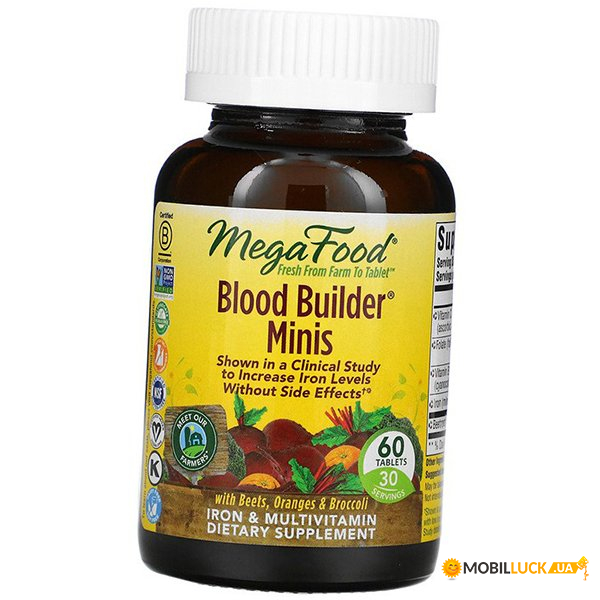   Mega Food Blood Builder Minis 60 (36343046)