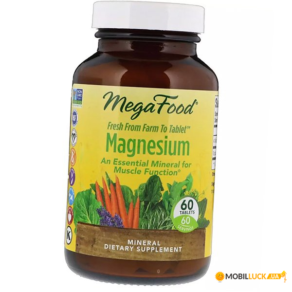   Mega Food Magnesium 60 (36343044)