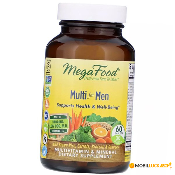    Mega Food Multi for Men 60 (36343045)