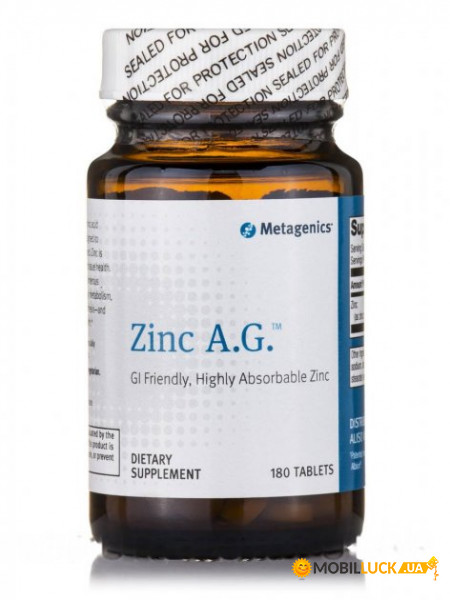  Metagenics (Zinc A.G.) 180 