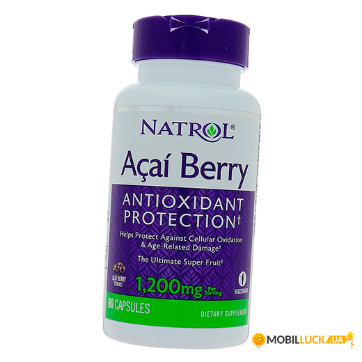  Natrol Acai Berry 1200 60 (36358053)