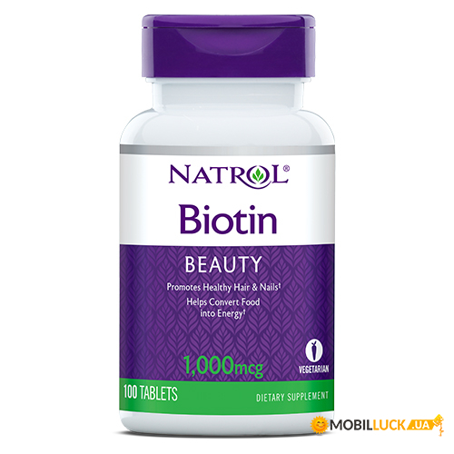    Natrol Biotin 1000mcg 100  (CN3554)