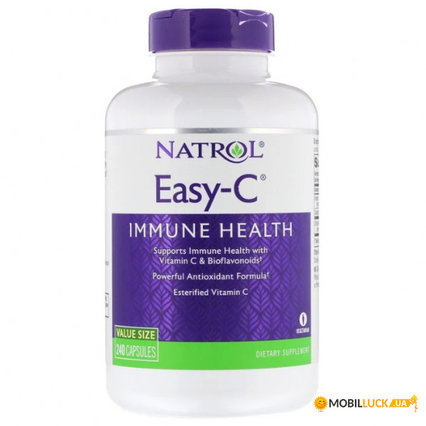    Natrol Easy-C 500mg 240  