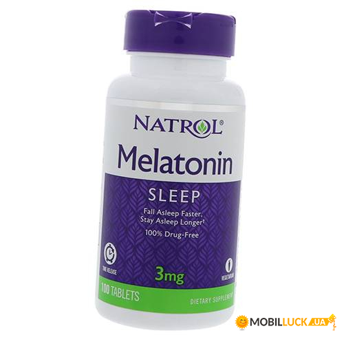  Natrol Melatonin Time Release 3 100 (36358003)