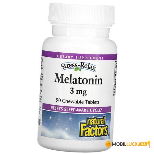  Natural Factors Melatonin 3 90 (72406008)