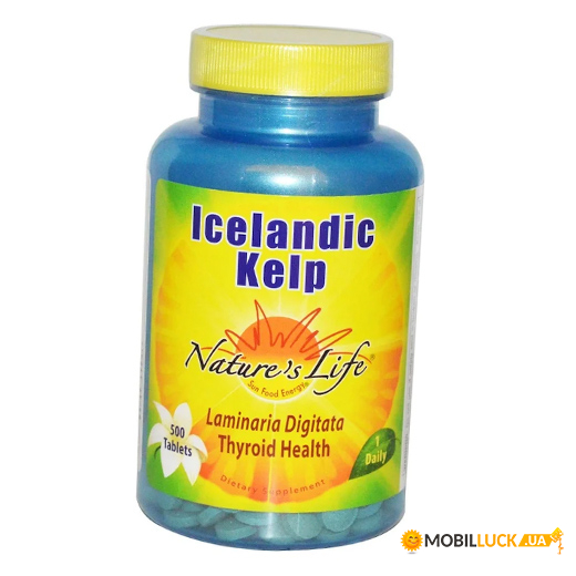  Natures Life Icelandic Kelp 500 (36454003)